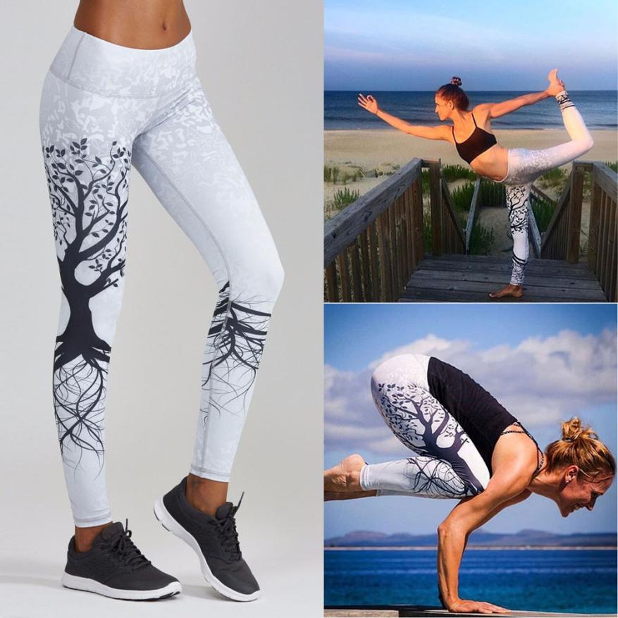 Yoga Legging Tree Womail