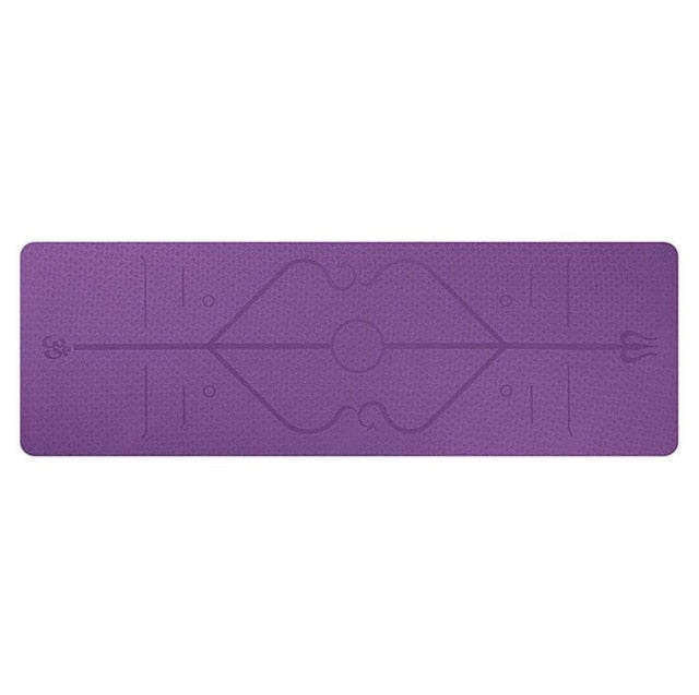 Yoga/Pilates Mat 72 Inch x 6 mm TPE