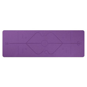 Yoga/Pilates Mat 72 Inch x 6 mm TPE