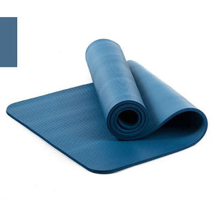 Yoga/Pilates Mat 72 Inch x 10 mm NBR