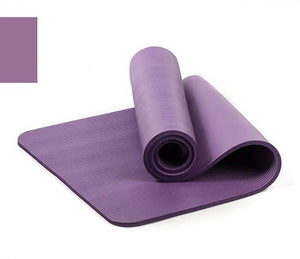 Yoga/Pilates Mat 72 Inch x 10 mm NBR