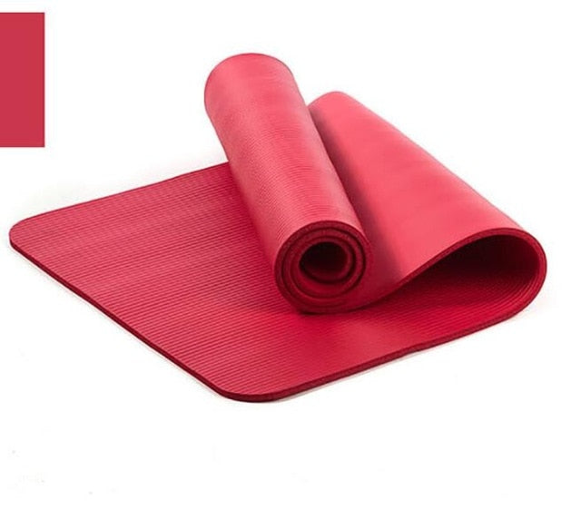 Yoga/Pilates Mat 72 Inch x 10 mm NBR